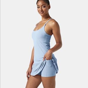 Halara NWT Sky Blue In My Feels Everyday 2-in-1 Activity Dress